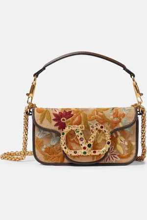 VALENTINO GARAVANI Bolso al hombro Locò Small bordado