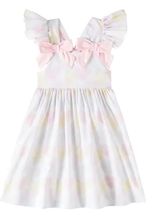 PATACHOU Vestido de algodón con volantes