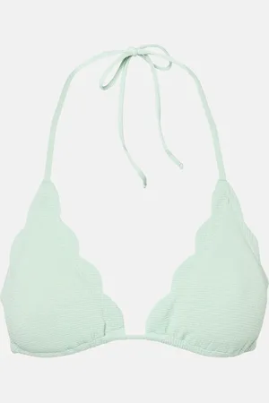 Marysia Top de bikini Broadway festoneado