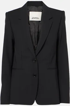 Isabel Marant Blazer Reva de mezcla de lana a cuadros