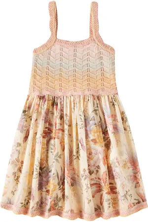 ZIMMERMANN Vestido Tallow de mezcla de algodón