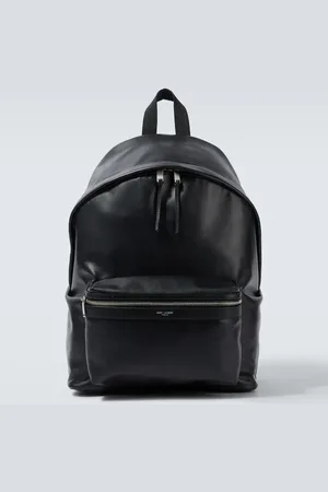Saint Laurent Mochila City de piel