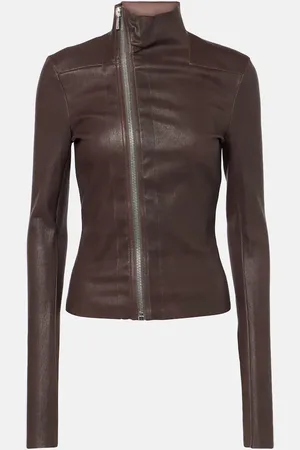 Rick Owens Chaqueta Gary de piel