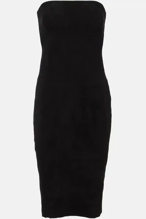 Stouls Vestido midi Monica de ante