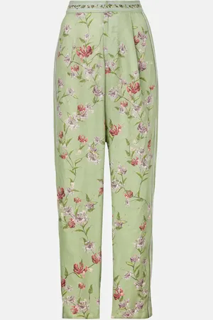 Agua by Agua Bendita Pantalones anchos Florecer Honeysuckle