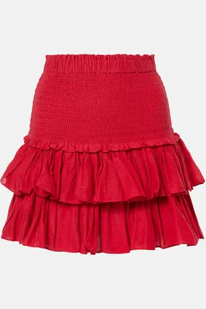 Marant Etoile Minifalda Naomi en mezcla de algodón