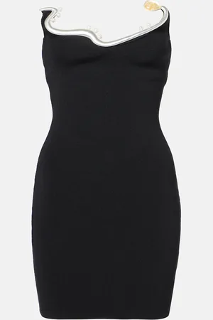 CHRISTOPHER ESBER Vestido corto Mollusk con perlas