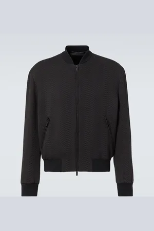 Giorgio Armani Chaqueta de mezcla de seda