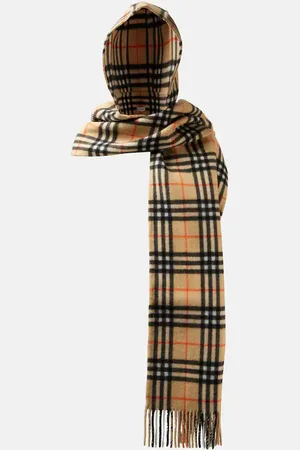 Burberry Bufanda de cachemir con Check