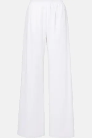 ASCENO Pantalones rectos Austin de algodón