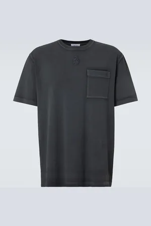 Alexander McQueen Camiseta de jersey de algodón
