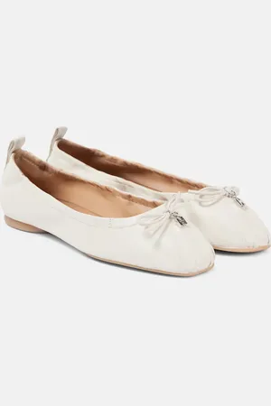 Hogan Bailarinas H684 de piel con lazo