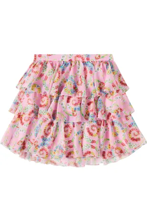 VERSACE Falda floral