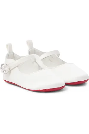 Christian Louboutin Bebé - zapatos Mary Jane Love Chick Strass