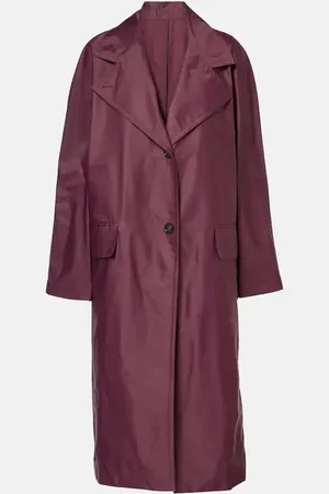 Salvatore Ferragamo Gabardina con cinturón