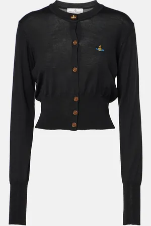 Vivienne Westwood Cárdigan cropped Bea de lana y seda