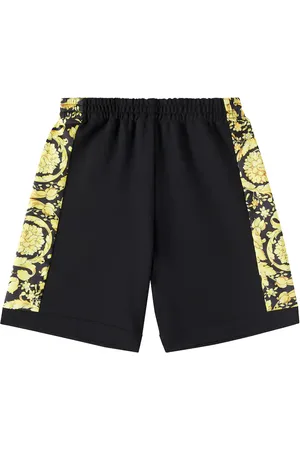VERSACE Shorts Barocco de jersey con sarga