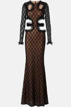 Self-Portrait X Christopher Kane vestido de fiesta de encaje