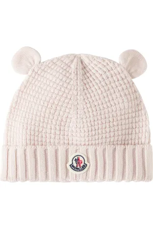 Moncler Bebé - gorro gofrado de lana virgen