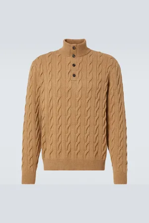 Ralph Lauren Jersey trenzado de cachemir