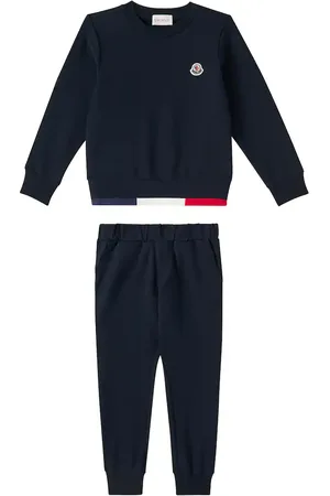 Moncler Chándal Tricolor de mezcla de algodón