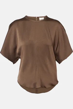 Isabel Marant Top Karlita de satén