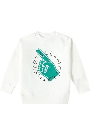 Stella McCartney Sudadera de jersey de algodón estampada