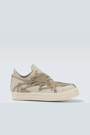 Rick Owens Zapatillas Megalace de ante