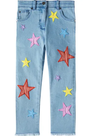 Stella McCartney Jeans con apliques de estrellas