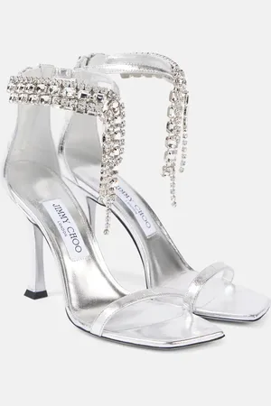 Jimmy Choo Sandalias Verity 100 de piel adornadas