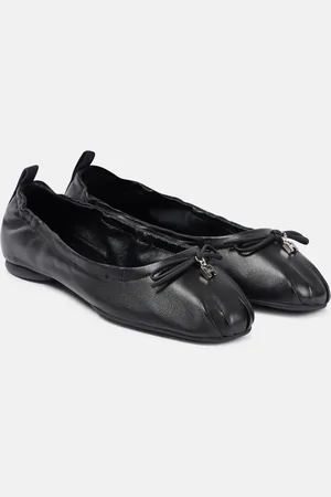 Hogan Bailarinas H684 de piel con lazo