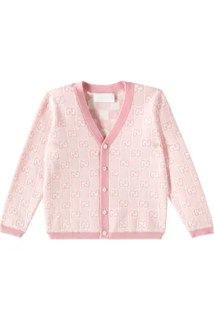 Gucci Bebé - cárdigan de algodón con GG