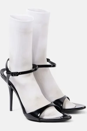 Balenciaga Sandalias Avenue Sock 110 de charol
