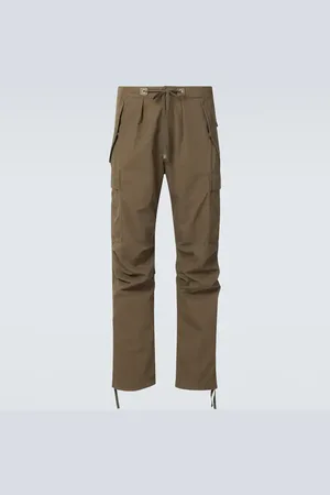 Tom Ford Pantalones cargo Enzyme de sarga de algodón