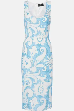 Etro Vestido midi estampado