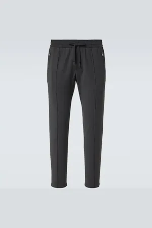 Dolce & Gabbana Pantalones rectos de mezcla de lana