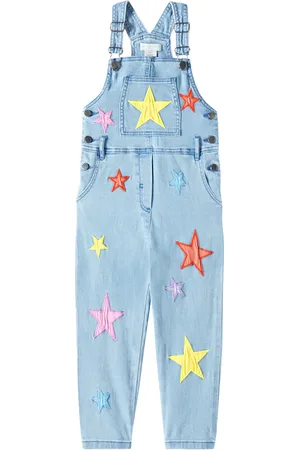 Stella McCartney Peto de denim con apliques