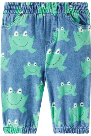 Stella McCartney Bebé - jeans estampados