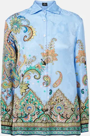Etro Camisa estampada