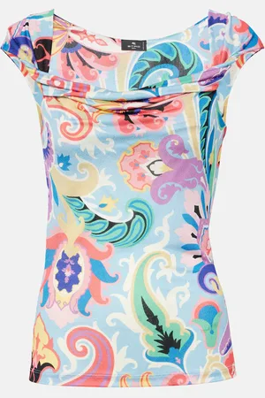 Etro Top con paisley