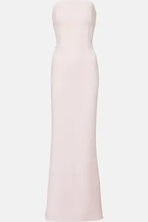 Safiyaa Vestido bustier de fiesta Sofie de crepé