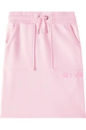 Givenchy Falda en mezcla de algodón con logo