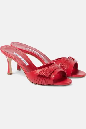 Manolo Blahnik Mules Ebakmu 70 de piel