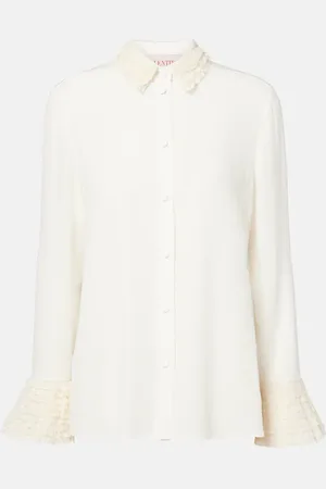 VALENTINO Blusa de georgette de seda