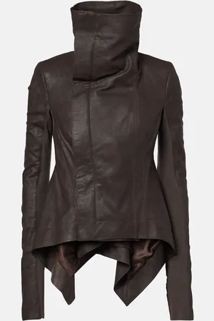 Rick Owens Chaqueta biker Naska de piel