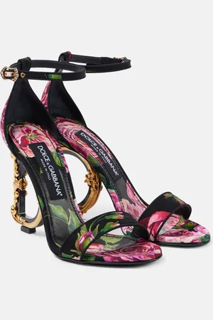 Dolce & Gabbana Sandalias DG de piel floral