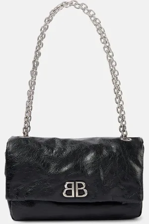Balenciaga Bolso al hombro Monaco Medium de piel
