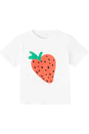 Stella McCartney Camiseta de jersey de algodón estampada