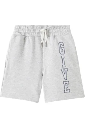 Givenchy Shorts de forro polar bordados