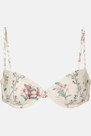 Agua by Agua Bendita Top de bikini Magdalena floral